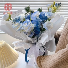 Waterproof Flower Packaging Paper Series - Cloud