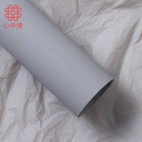 OPP Fashion Flower Packaging Paper Soft Light Film Solid Color