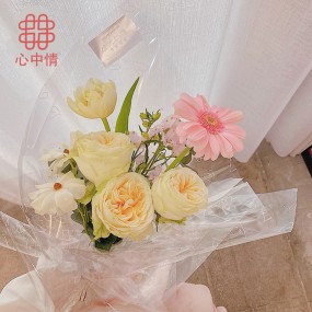 Waterproof OPP Flower Packaging Paper Series -520 Love