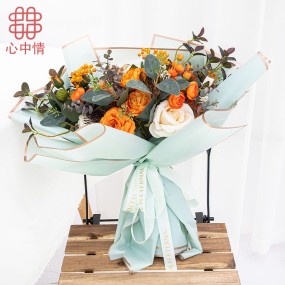 Top Fashion OEM Quality Flower Gift Wrapping Paper Korean Style Flower Wrapping Paper